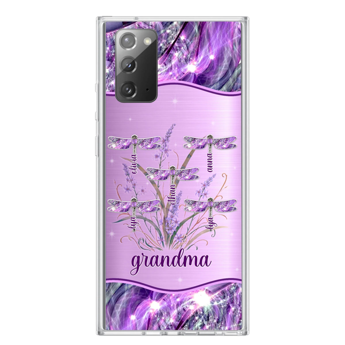 Custom Personalized Grandma Phone Case - Gift Idea For Grandma/ Mom - Case For iPhone/ Samsung
