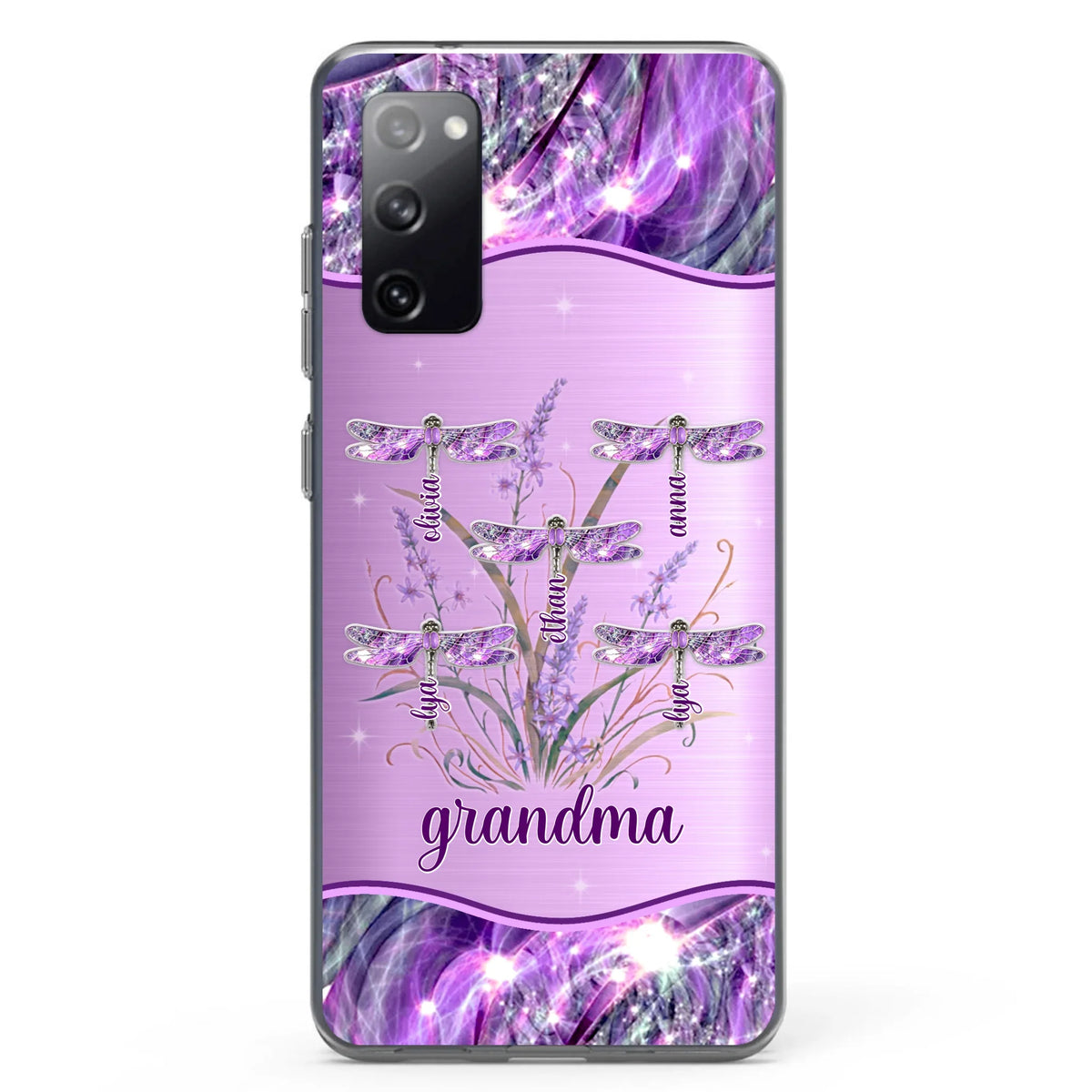 Custom Personalized Grandma Phone Case - Gift Idea For Grandma/ Mom - Case For iPhone/ Samsung