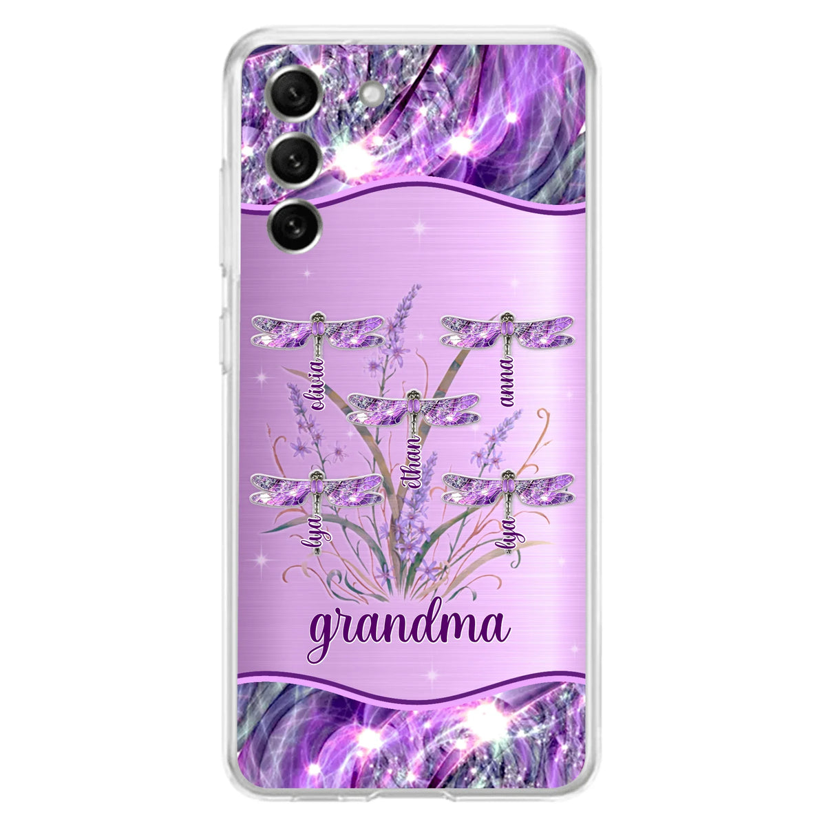 Custom Personalized Grandma Phone Case - Gift Idea For Grandma/ Mom - Case For iPhone/ Samsung