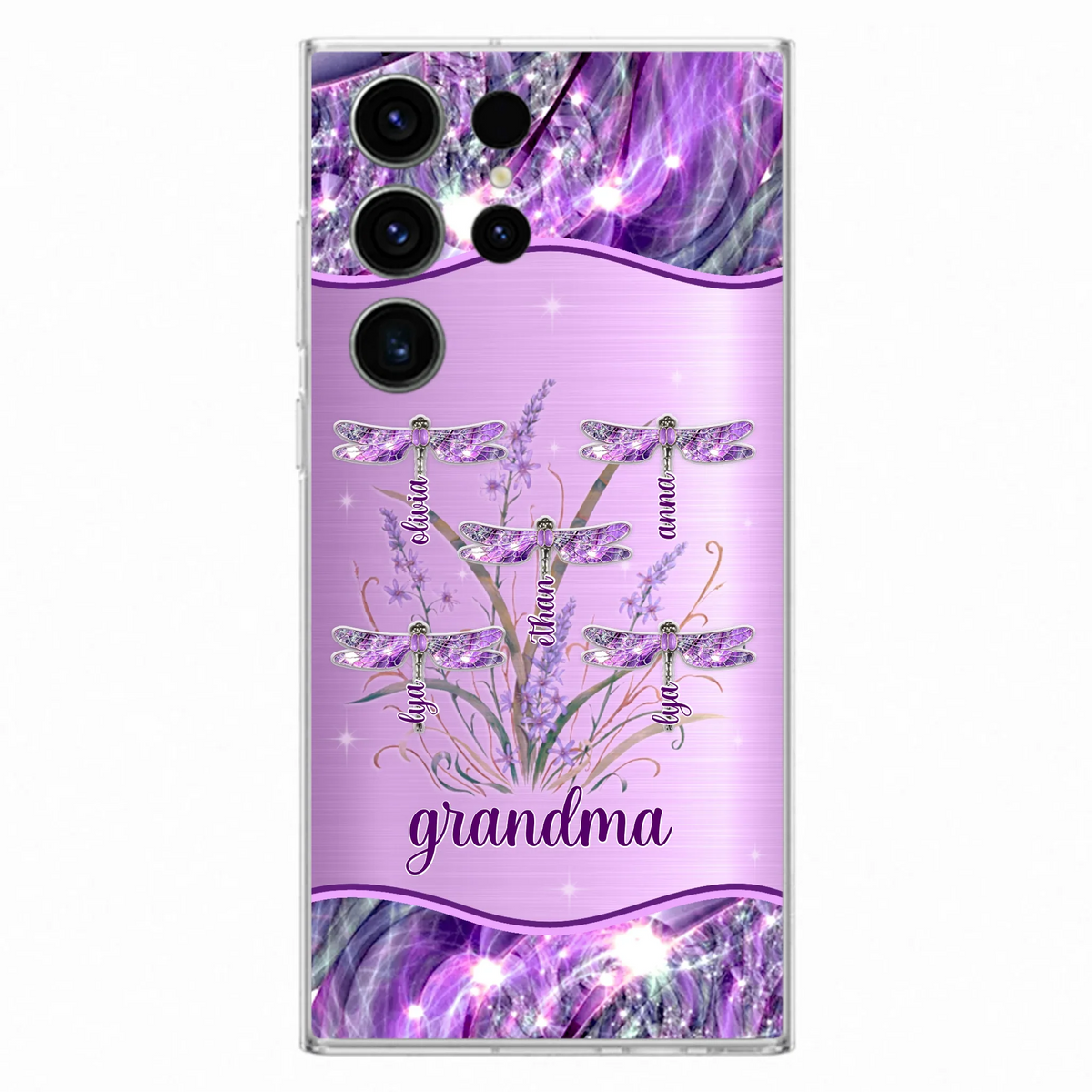 Custom Personalized Grandma Phone Case - Gift Idea For Grandma/ Mom - Case For iPhone/ Samsung