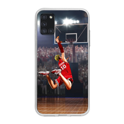 Custom Personalized Basketball Phone Case - Gift Idea For Basketball Lovers/Son/Grandson - Case For iPhone/Samsung