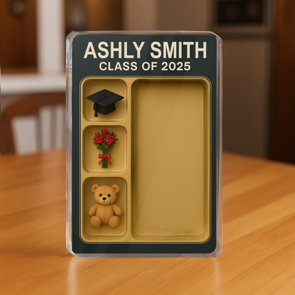 Personalized Graduation Acrylic Block - Graduation Gift Idea For Daughter/Friend/Sister - Upload Photo