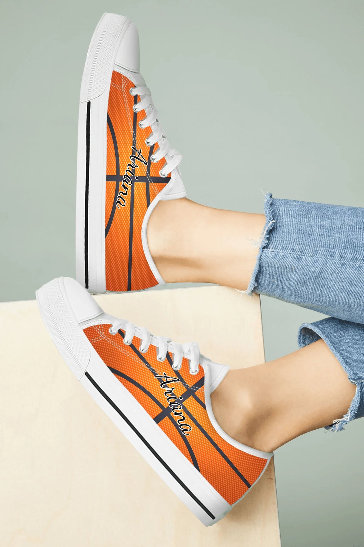 Personalized Basketball Sneakers - Best Gift Idea For Basketball Lovers