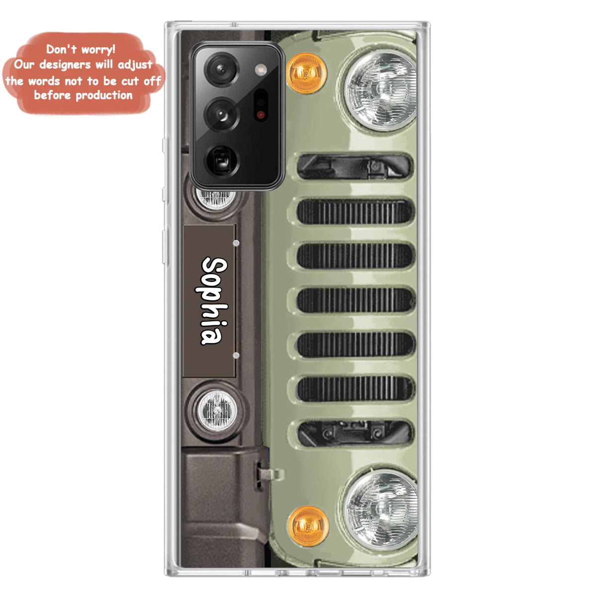 Personalized Phone Case - Off-road Car Phone Case For iPhone, Samsung and Xiaomi