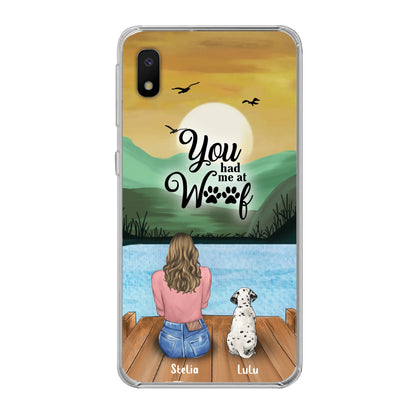 Personalized Dog Mom Phone Case - Gifts For Dog Lover With Up to 4 Dogs - You Had Me At Woof - The New Version for iPhone 16 Series
