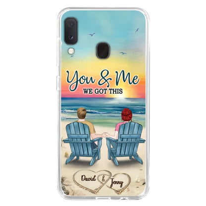 Custom Personalized Couple Phone Case - Gift Idea For Couple - You & Me We Got This - Case for iPhone/Samsung