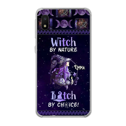 Custom Personalized Witch Phone Case - Halloween Gift Idea For Friends - Case for iPhone & Samsung