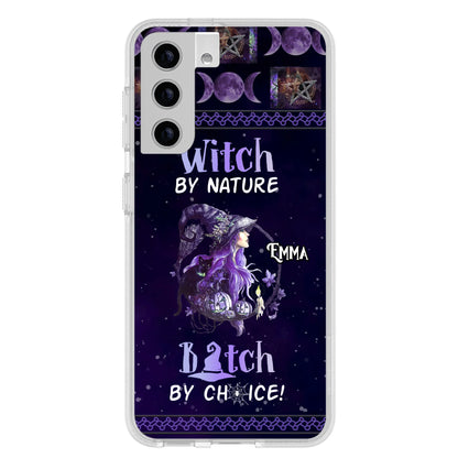 Custom Personalized Witch Phone Case - Halloween Gift Idea For Friends - Case for iPhone & Samsung