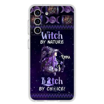 Custom Personalized Witch Phone Case - Halloween Gift Idea For Friends - Case for iPhone & Samsung
