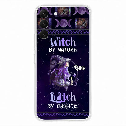 Custom Personalized Witch Phone Case - Halloween Gift Idea For Friends - Case for iPhone & Samsung