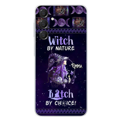 Custom Personalized Witch Phone Case - Halloween Gift Idea For Friends - Case for iPhone & Samsung