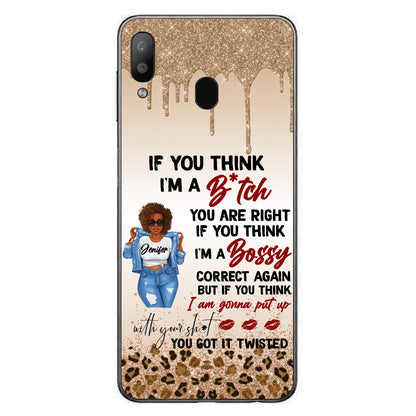 Custom Personalized Someone Called Me A Bitch Phone Case - Case For iPhone and Samsung Models