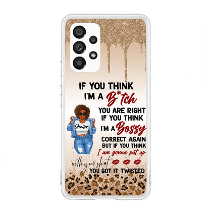 Custom Personalized Someone Called Me A Bitch Phone Case - Case For iPhone and Samsung Models