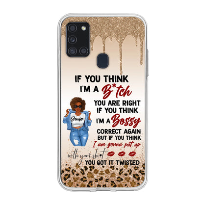Custom Personalized Someone Called Me A Bitch Phone Case - Case For iPhone and Samsung Models