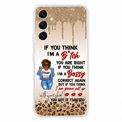 Custom Personalized Someone Called Me A Bitch Phone Case - Case For iPhone and Samsung Models