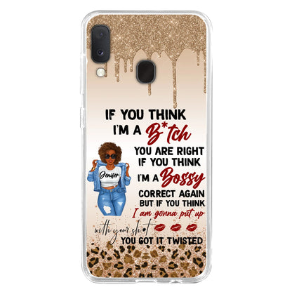 Custom Personalized Someone Called Me A Bitch Phone Case - Case For iPhone and Samsung Models