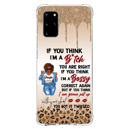 Custom Personalized Someone Called Me A Bitch Phone Case - Case For iPhone and Samsung Models