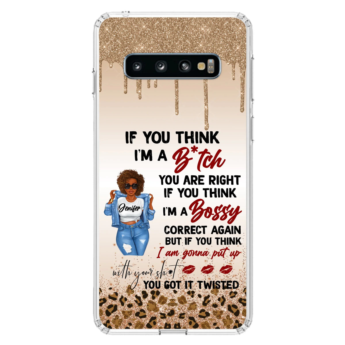 Custom Personalized Someone Called Me A Bitch Phone Case - Case For iPhone and Samsung Models