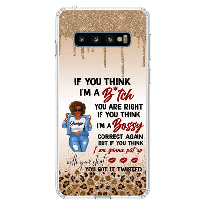 Custom Personalized Someone Called Me A Bitch Phone Case - Case For iPhone and Samsung Models