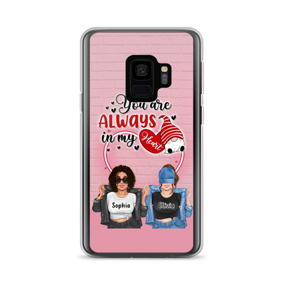 Custom Personalized Friends Phone Case - Best Gift For Friends - You're Always In My Heart - Case For iPhone/Samsung