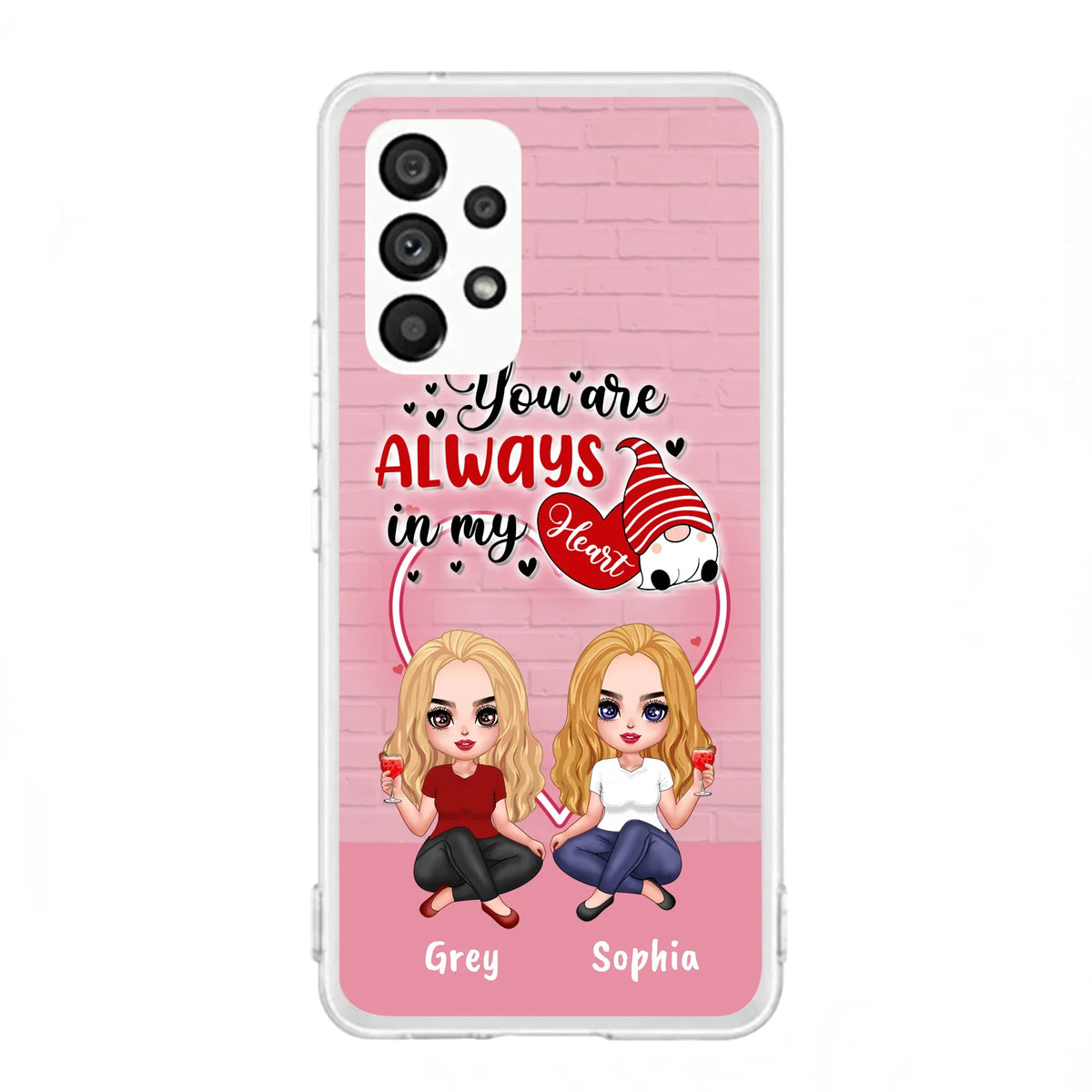 Custom Personalized Friends Phone Case - Best Gift For Friends - Case For iPhone/Samsung
