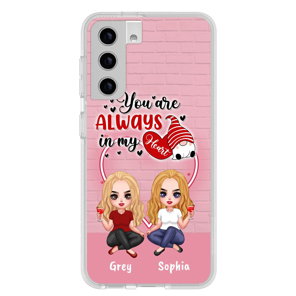 Custom Personalized Friends Phone Case - Best Gift For Friends - Case For iPhone/Samsung