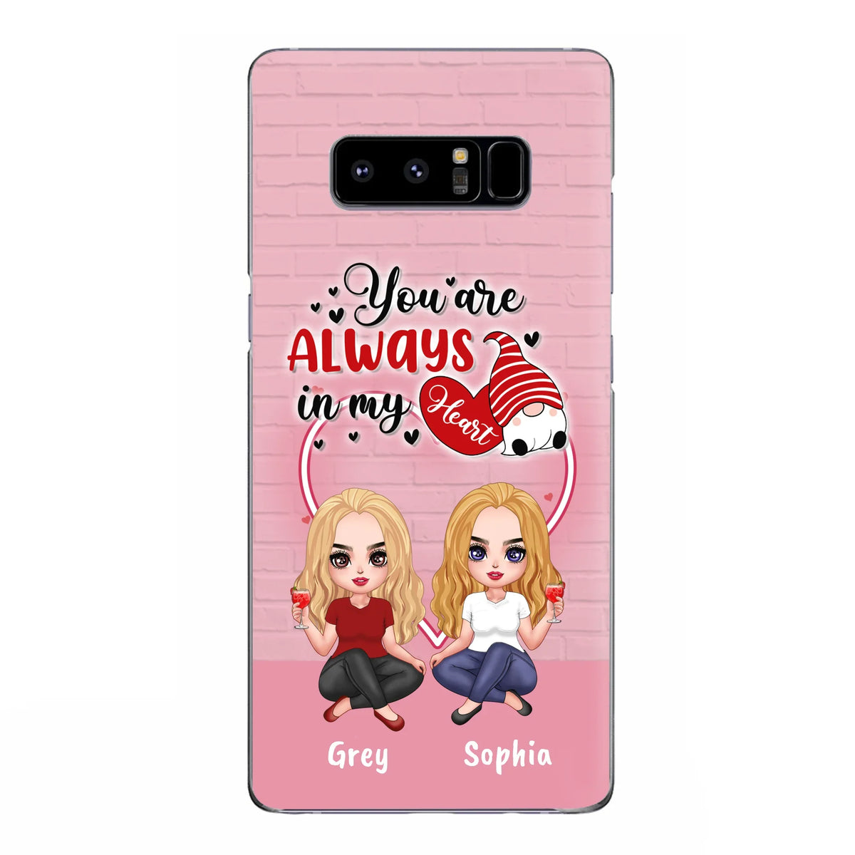 Custom Personalized Friends Phone Case - Best Gift For Friends - Case For iPhone/Samsung