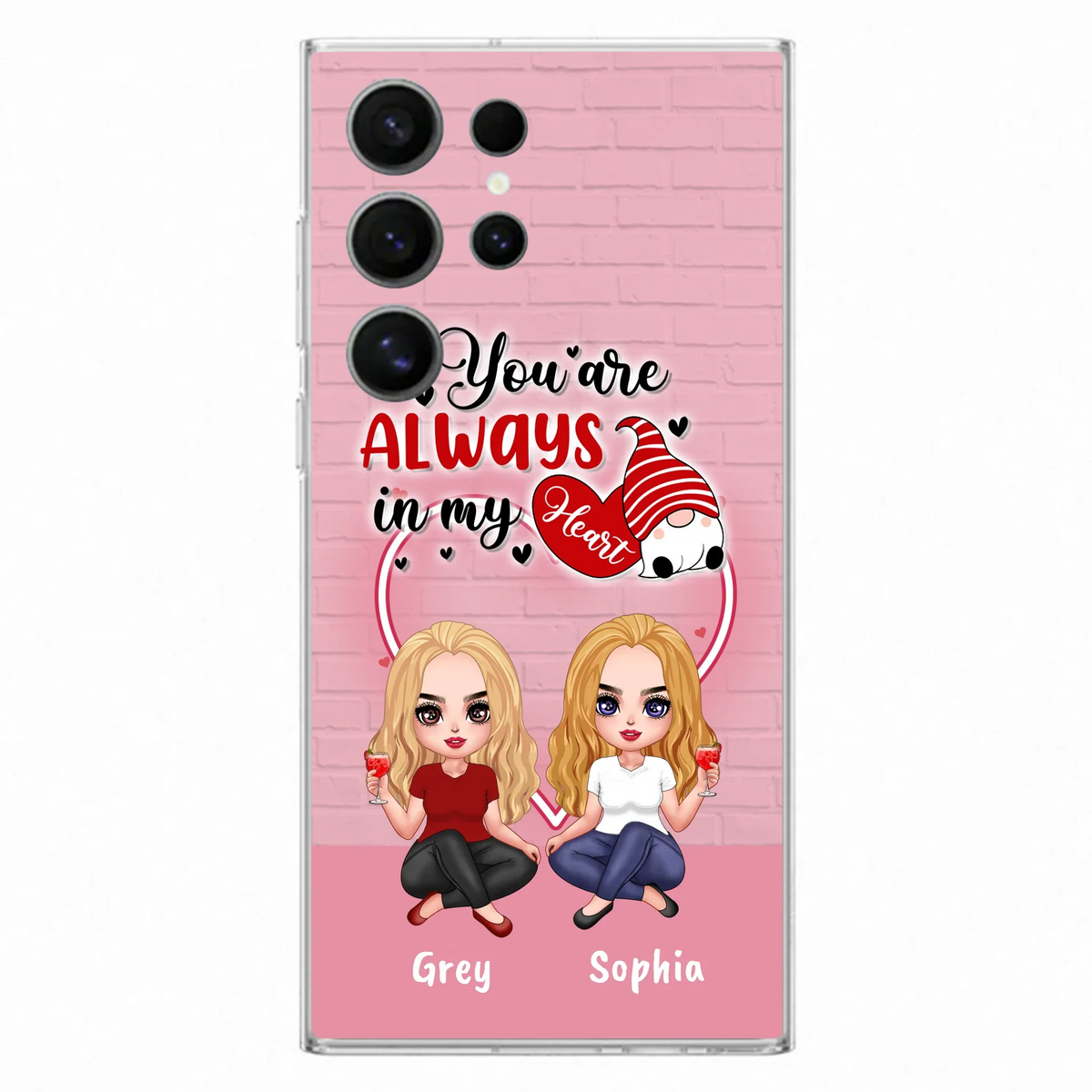 Custom Personalized Friends Phone Case - Best Gift For Friends - Case For iPhone/Samsung
