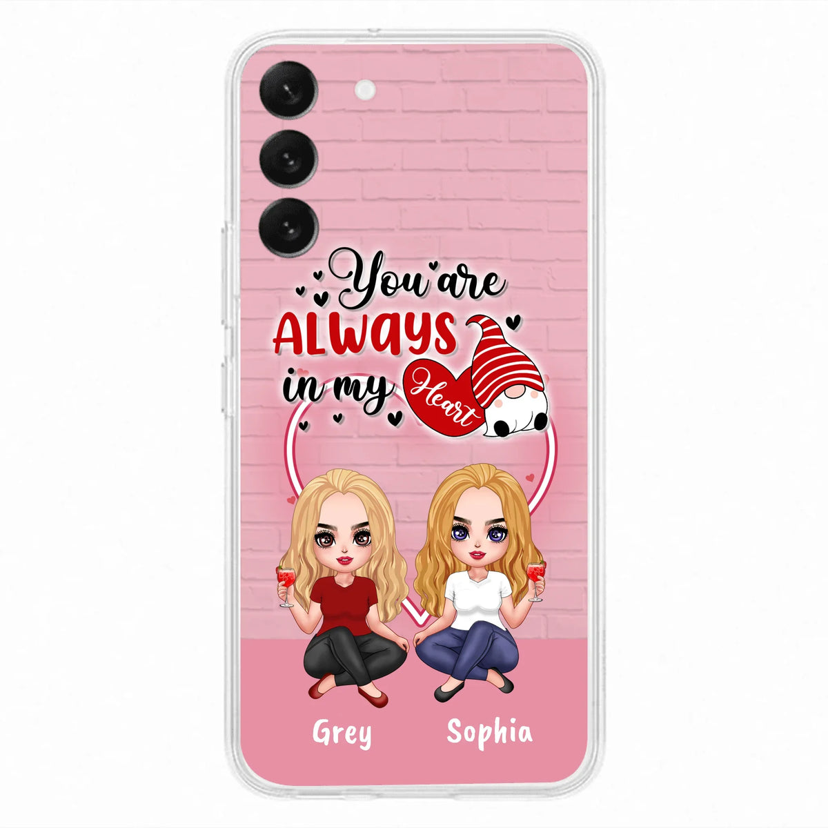 Custom Personalized Friends Phone Case - Best Gift For Friends - Case For iPhone/Samsung