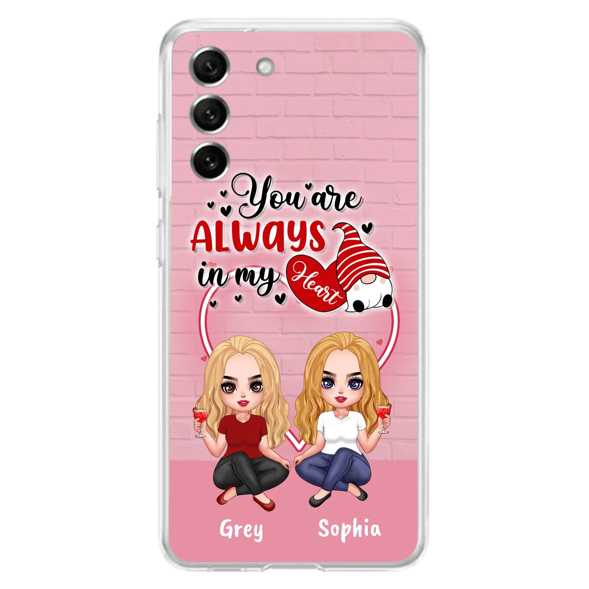 Custom Personalized Friends Phone Case - Best Gift For Friends - Case For iPhone/Samsung