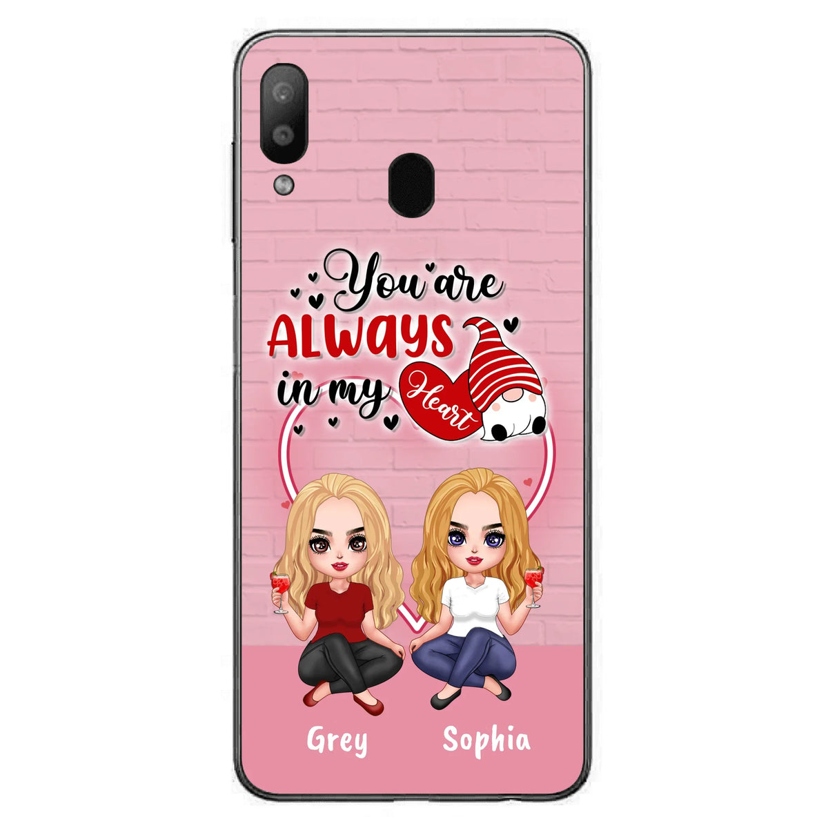 Custom Personalized Friends Phone Case - Best Gift For Friends - Case For iPhone/Samsung
