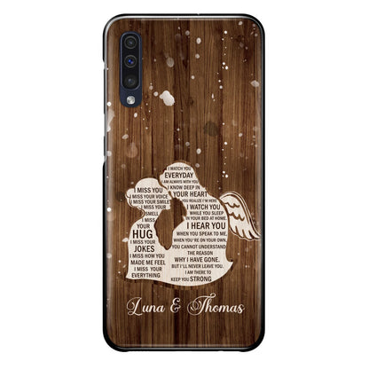 Custom Personalized I Miss Your Voice Memorial Phone Case - Memorial Gift Idea For Couple - Case For iPhone And Samsung