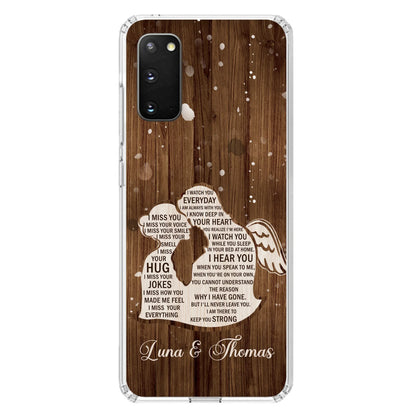 Custom Personalized I Miss Your Voice Memorial Phone Case - Memorial Gift Idea For Couple - Case For iPhone And Samsung