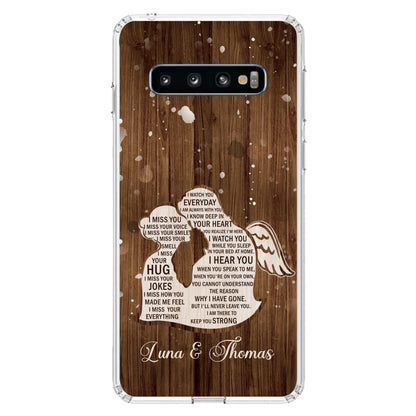 Custom Personalized I Miss Your Voice Memorial Phone Case - Memorial Gift Idea For Couple - Case For iPhone And Samsung