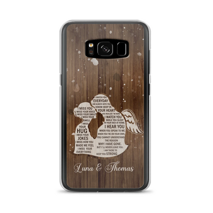 Custom Personalized I Miss Your Voice Memorial Phone Case - Memorial Gift Idea For Couple - Case For iPhone And Samsung