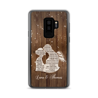 Custom Personalized I Miss Your Voice Memorial Phone Case - Memorial Gift Idea For Couple - Case For iPhone And Samsung