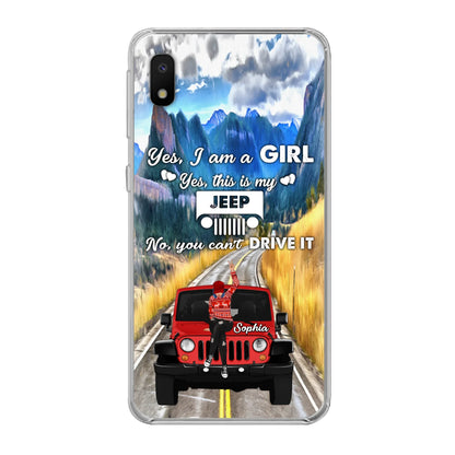 Custom Personalized Off - Road Girl Phone Case - Case For iPhone And Samsung