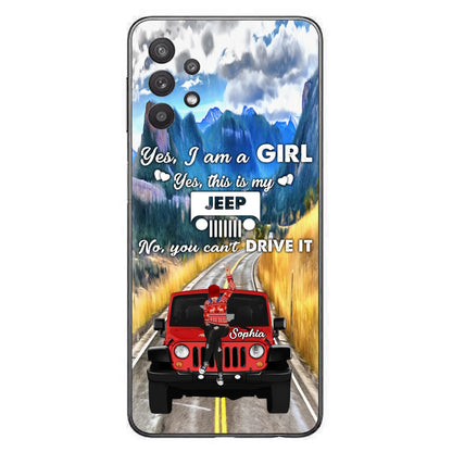 Custom Personalized Off - Road Girl Phone Case - Case For iPhone And Samsung