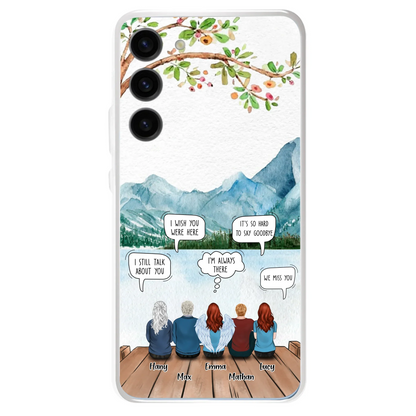 Custom Personalized Memorial Phone Case - Upto 5 People - Best Gift For Family - Case For Iphone & Samsung