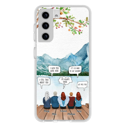 Custom Personalized Memorial Phone Case - Upto 5 People - Best Gift For Family - Case For Iphone & Samsung