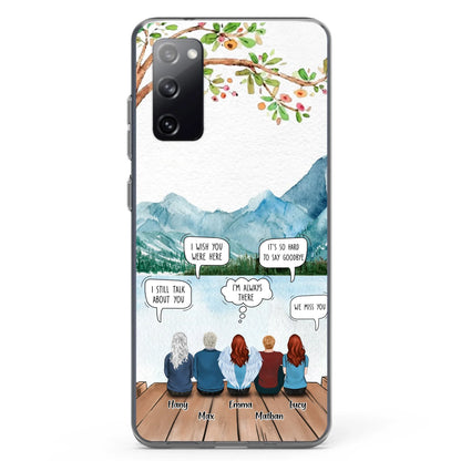 Custom Personalized Memorial Phone Case - Upto 5 People - Best Gift For Family - Case For Iphone & Samsung