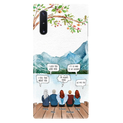 Custom Personalized Memorial Phone Case - Upto 5 People - Best Gift For Family - Case For Iphone & Samsung