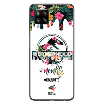 Custom Personalized Mama Dinosaur Phone Case - Best Gift For Mothers - For iPhone And Samsung Phone Case - 2QCGS1