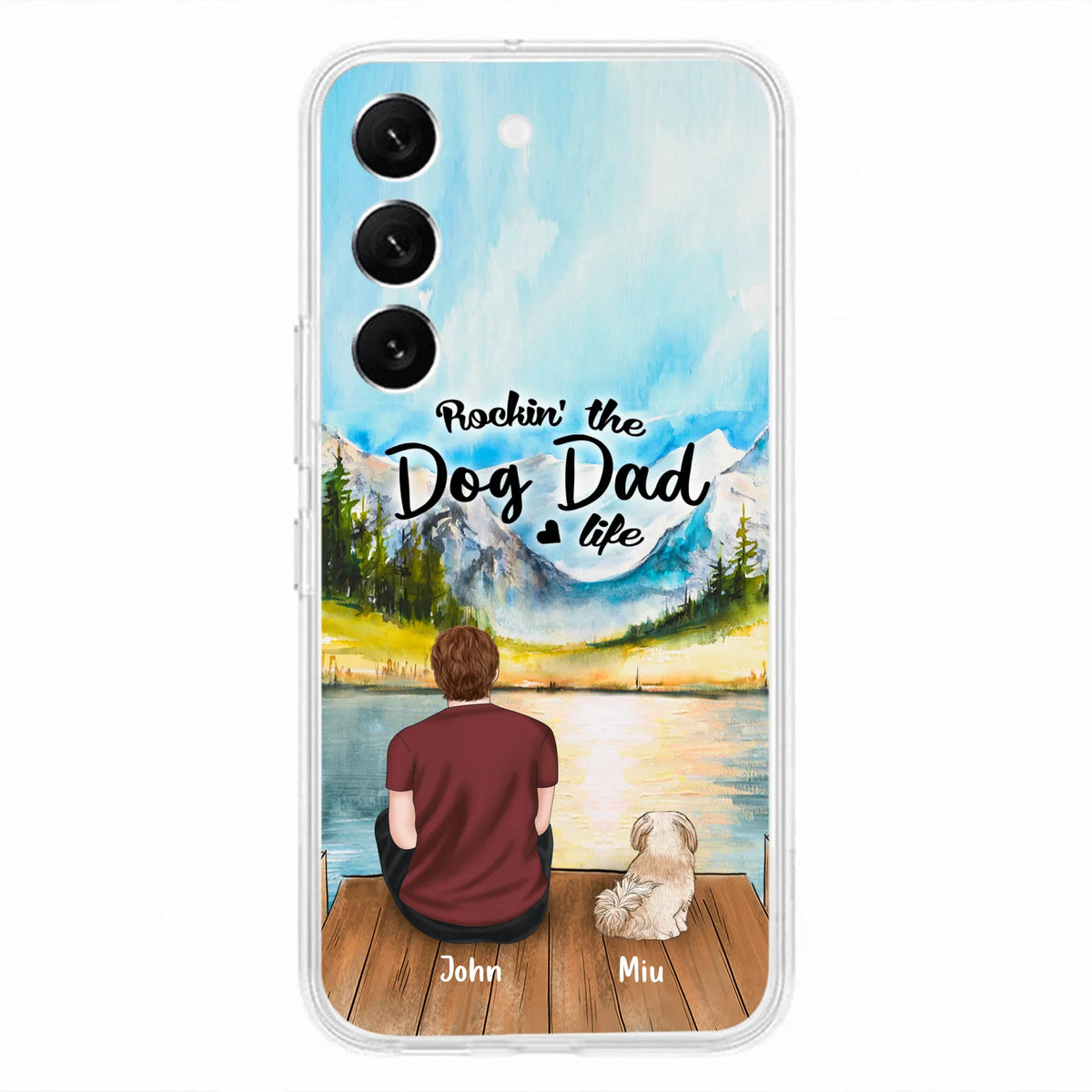 Personalized Pet Mom/Dad Case Phone Case - iPhone and Samsung Case