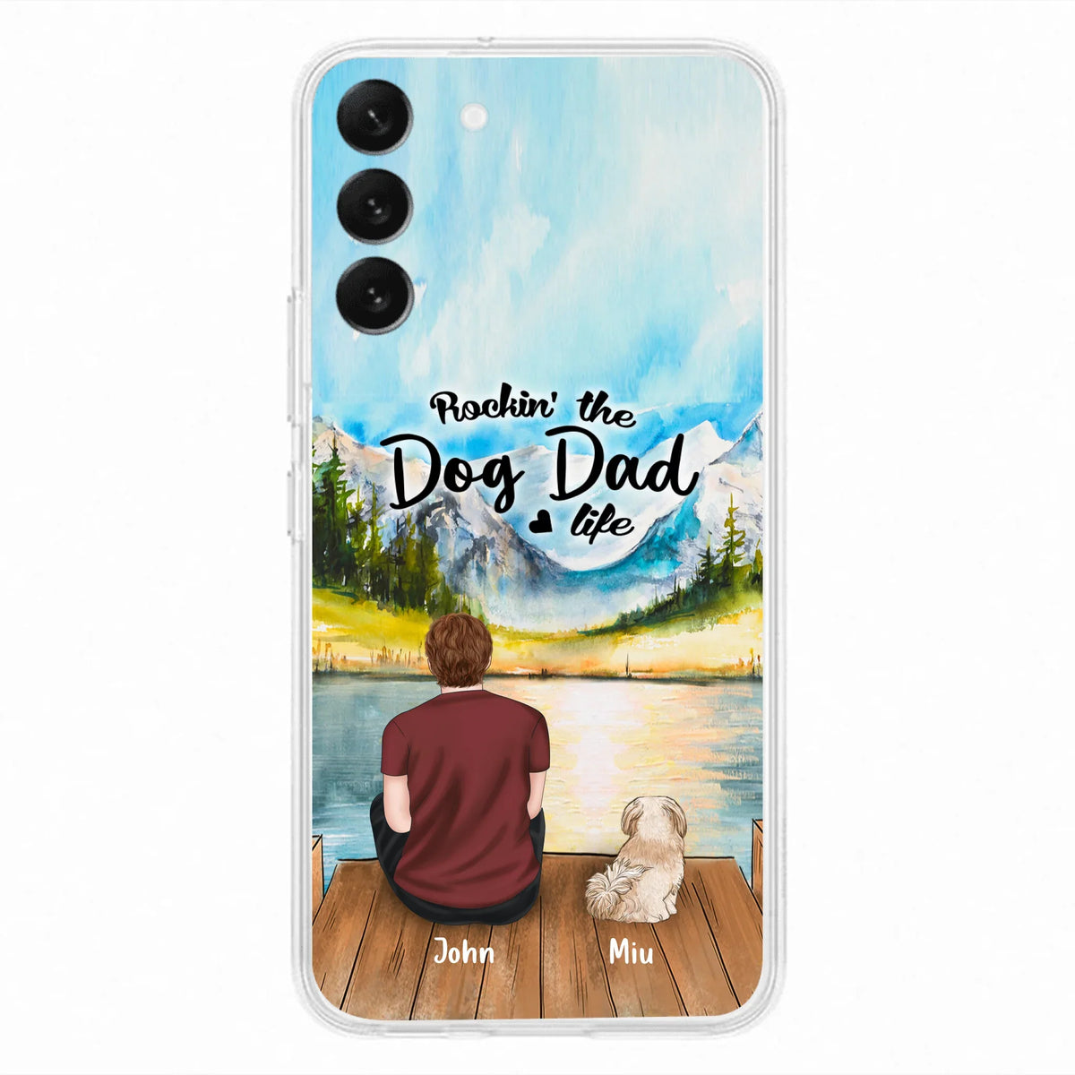 Personalized Pet Mom/Dad Case Phone Case - iPhone and Samsung Case