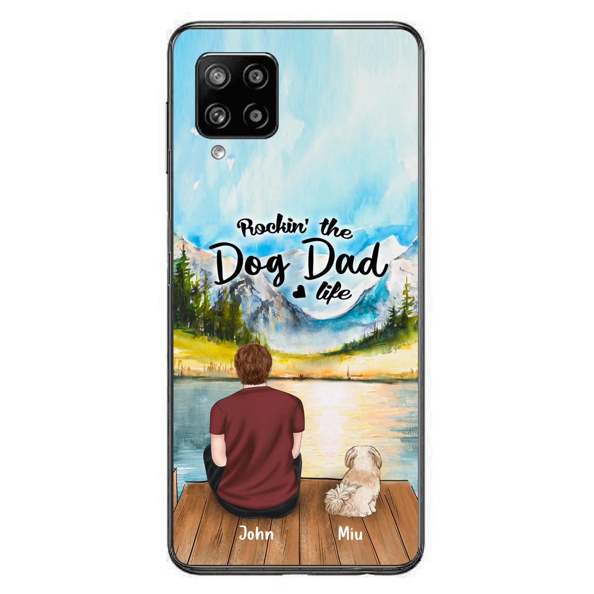 Personalized Pet Mom/Dad Case Phone Case - iPhone and Samsung Case