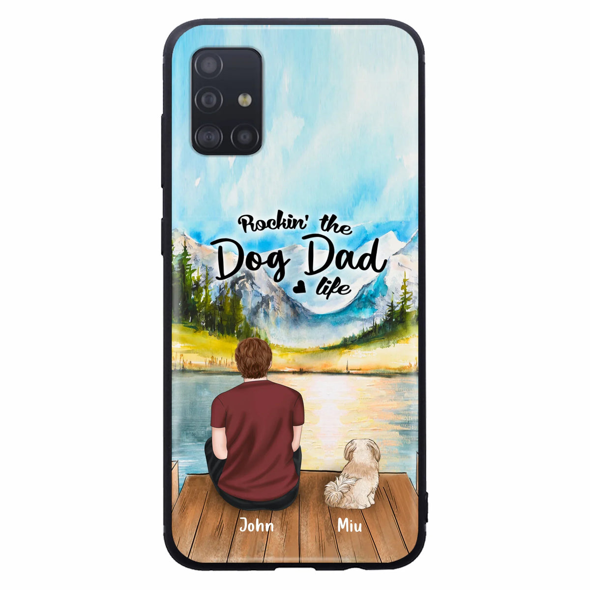 Personalized Pet Mom/Dad Case Phone Case - iPhone and Samsung Case