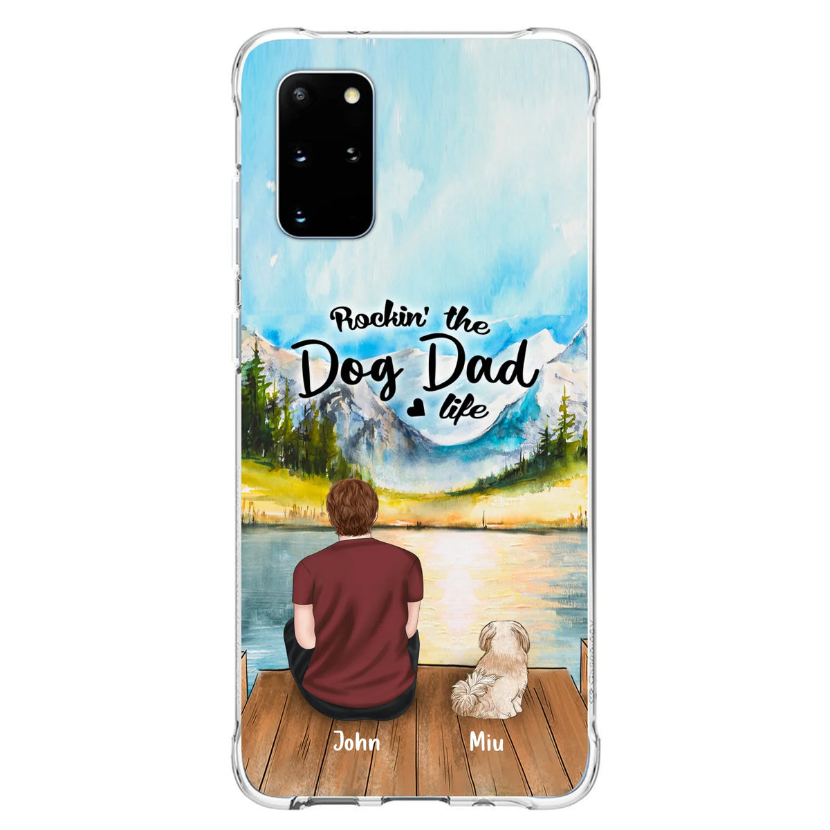 Personalized Pet Mom/Dad Case Phone Case - iPhone and Samsung Case