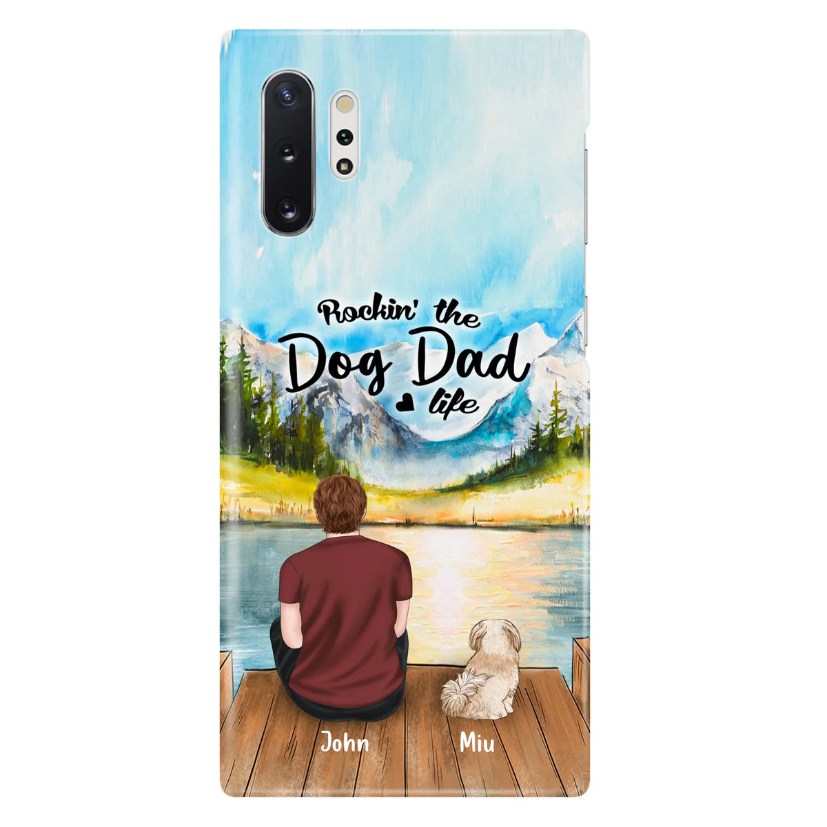 Personalized Pet Mom/Dad Case Phone Case - iPhone and Samsung Case