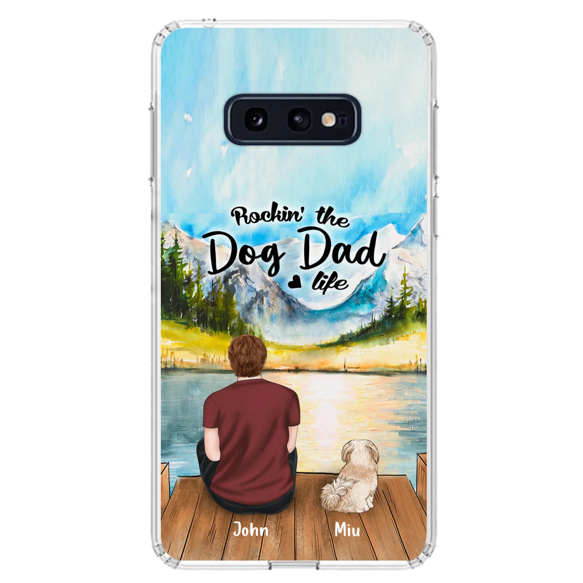 Personalized Pet Mom/Dad Case Phone Case - iPhone and Samsung Case